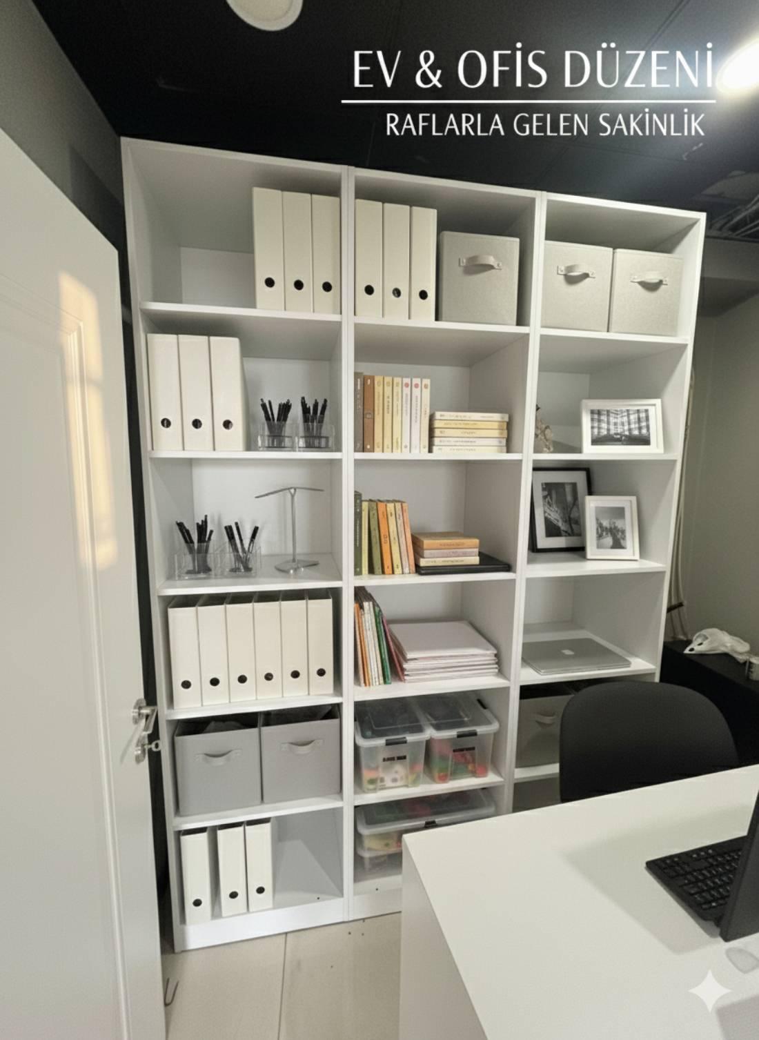 Raflı Dolaplarla Dağınıklığa Son: Düzenli ve Estetik Mekânların Anahtarı